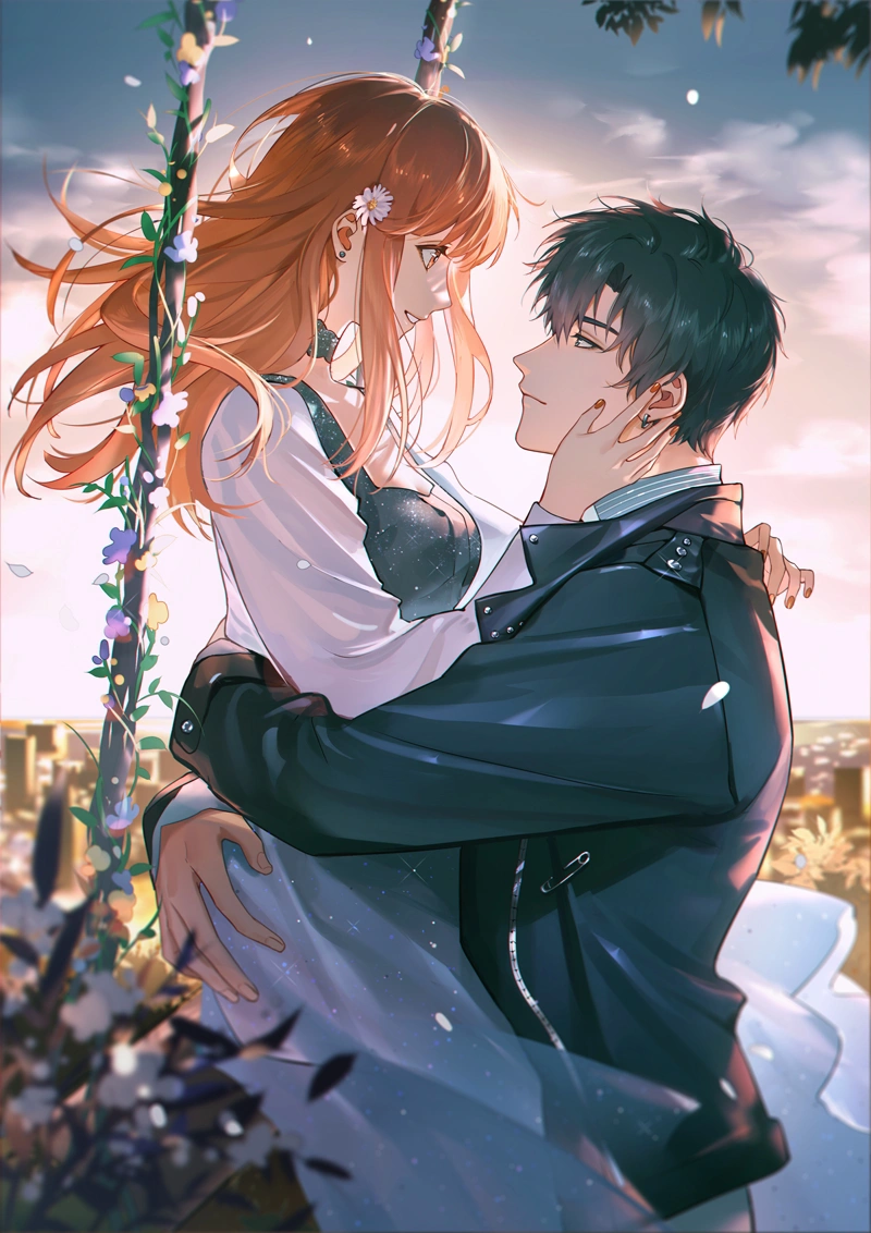 protagonist and xiao yi (light and night love) drawn by maosen