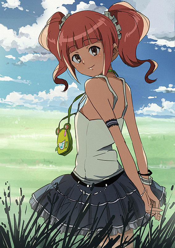 takatsuki yayoi (idolmaster and 1 more) drawn by kikuchi_(xpoz)