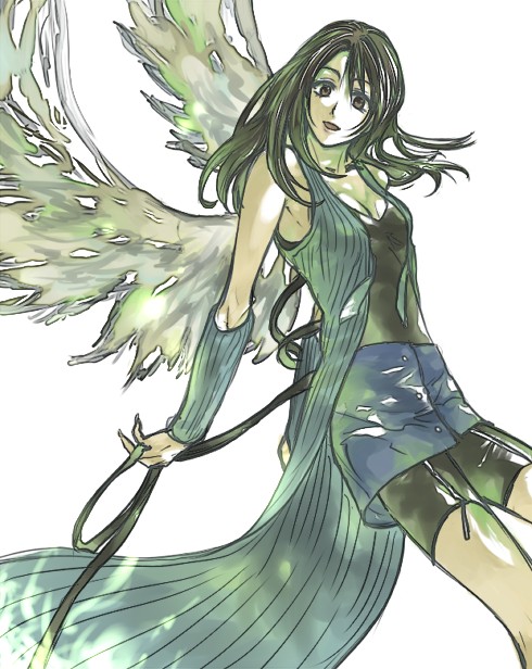 rinoa heartilly (final fantasy and 1 more) drawn by hinokami