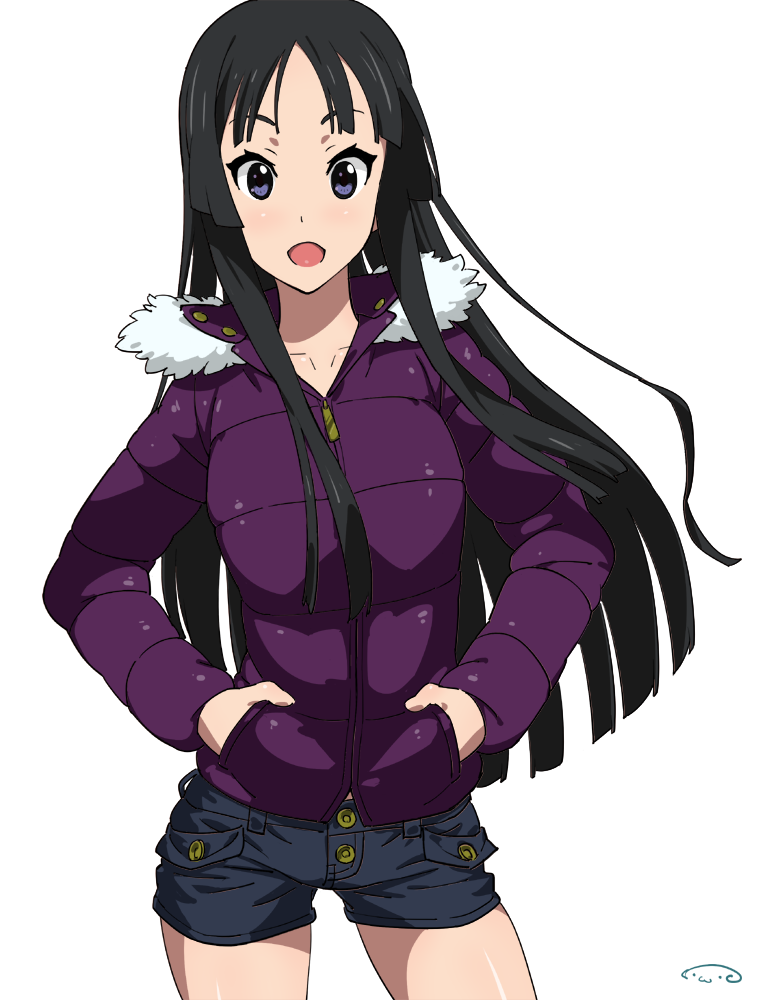 akiyama mio (k-on!) drawn by suna_(sandworks)