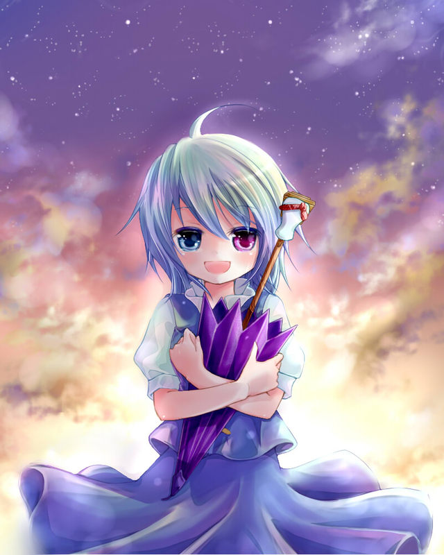 tatara kogasa (touhou) drawn by murasaki_(murasakiiro_no_yoru)