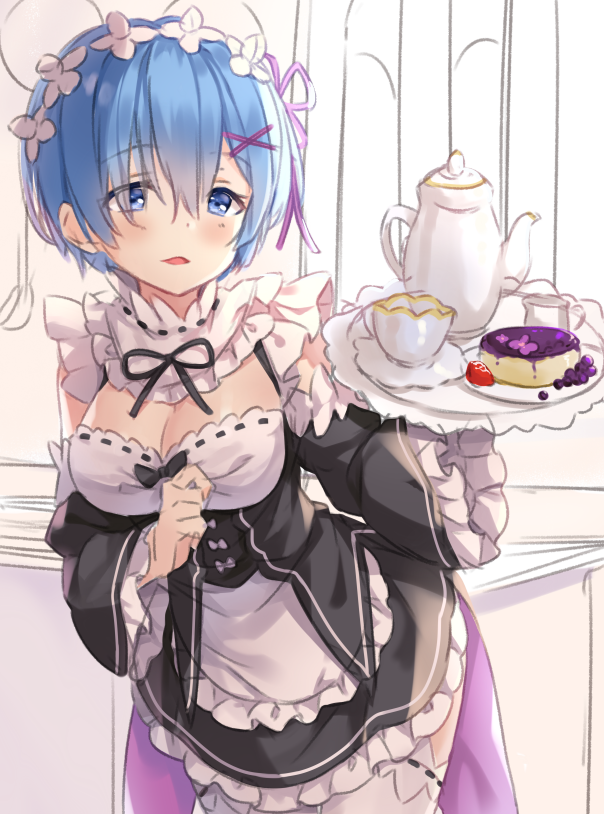 rem (re:zero kara hajimeru isekai seikatsu) drawn by hitsukuya