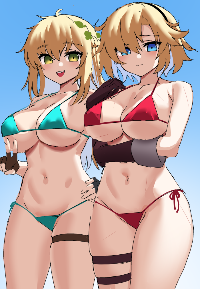 future princess and future knight (guardian tales) drawn by ndgd