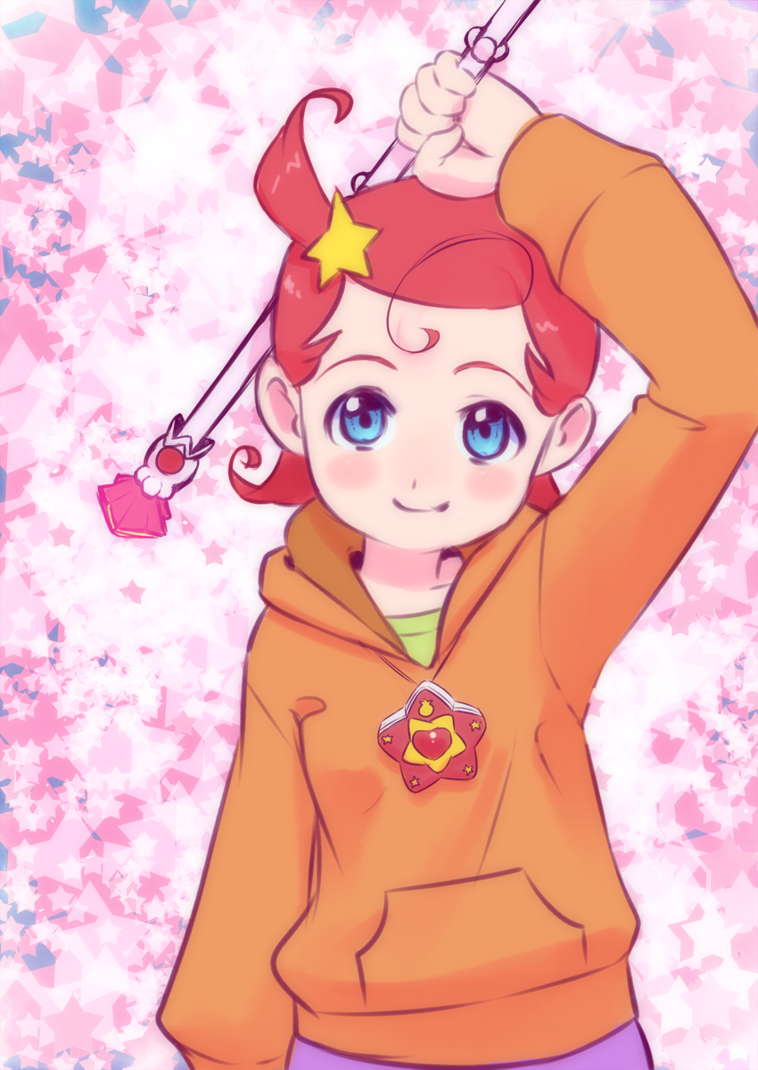 comet (cosmic baton girl comet-san) drawn by cojibou