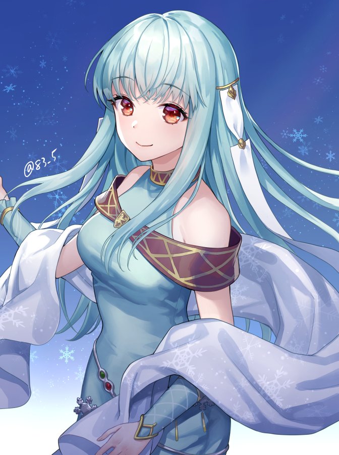ninian (fire emblem and 1 more) drawn by yamigo