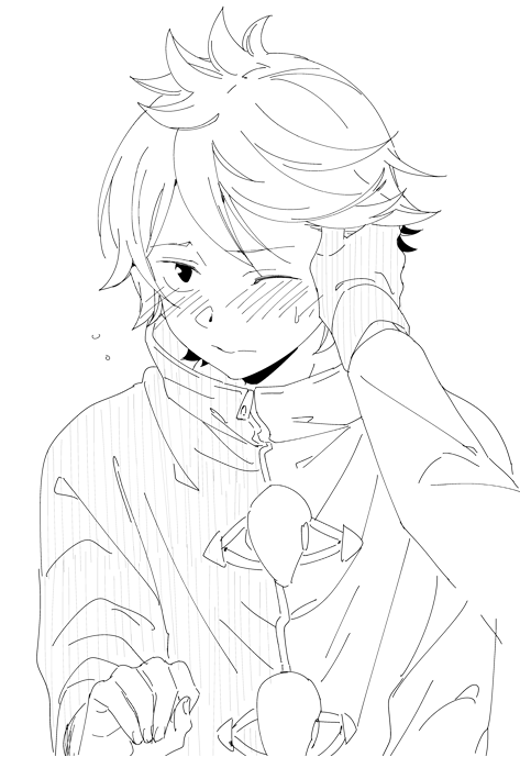 gamon yuuta and kizaki asuna (occultic;nine) drawn by ikuhashi_muiko