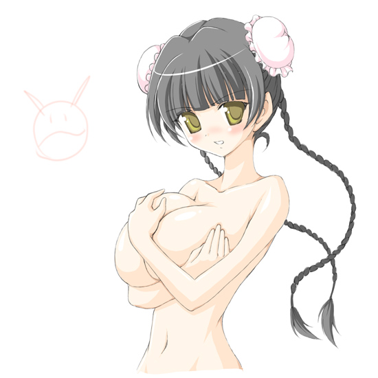 haro and wang liu mei (gundam and 1 more) drawn by miyata_gakuman
