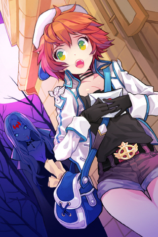 messenger knight (sword girls) drawn by serenade_(sinohi)