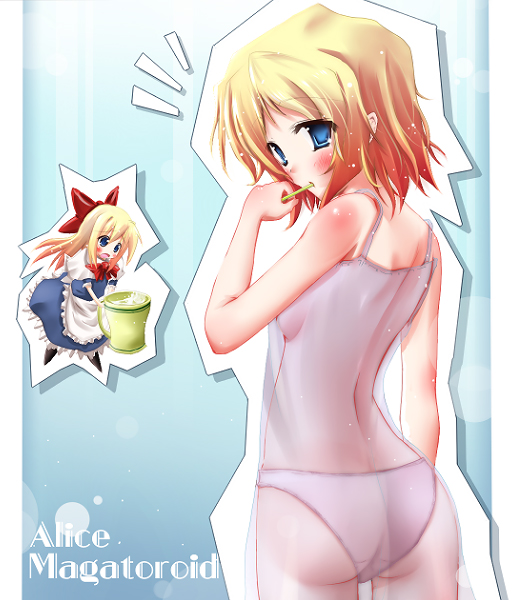 alice margatroid and shanghai doll (touhou) drawn by scarlet_(studioscr)