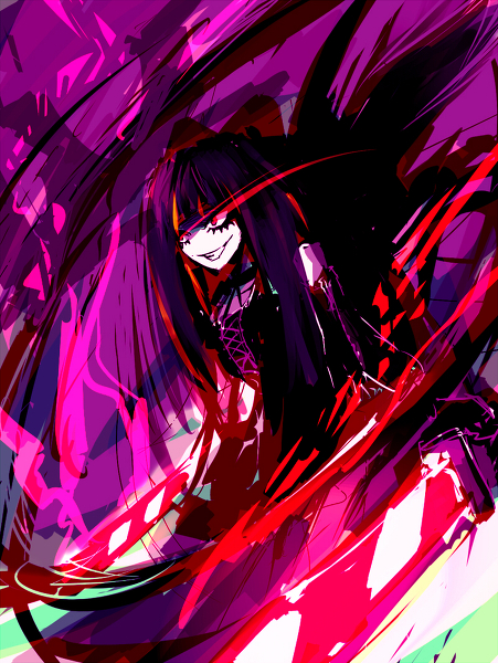 stocking (panty & stocking with garterbelt) drawn by violence_kumahina