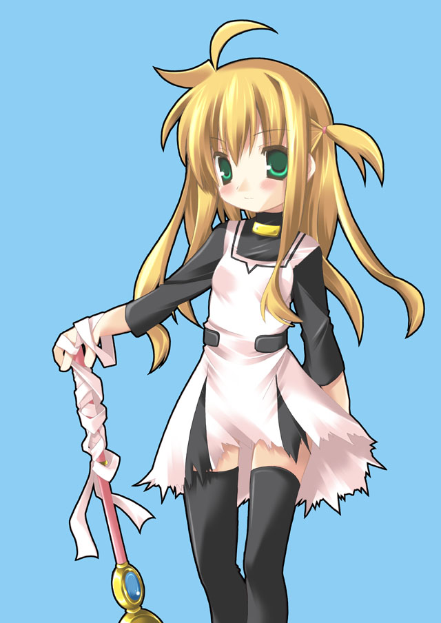takamachi nanoha and arisa bunnings (lyrical nanoha and 2 more) drawn by kubotan_(snow-covered)