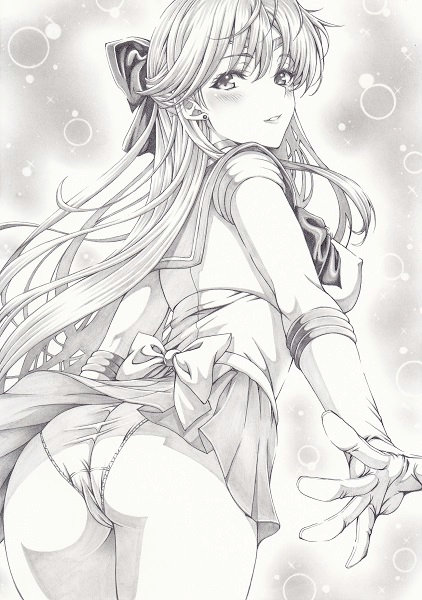 aino minako and sailor venus (bishoujo senshi sailor moon) drawn by mikuro