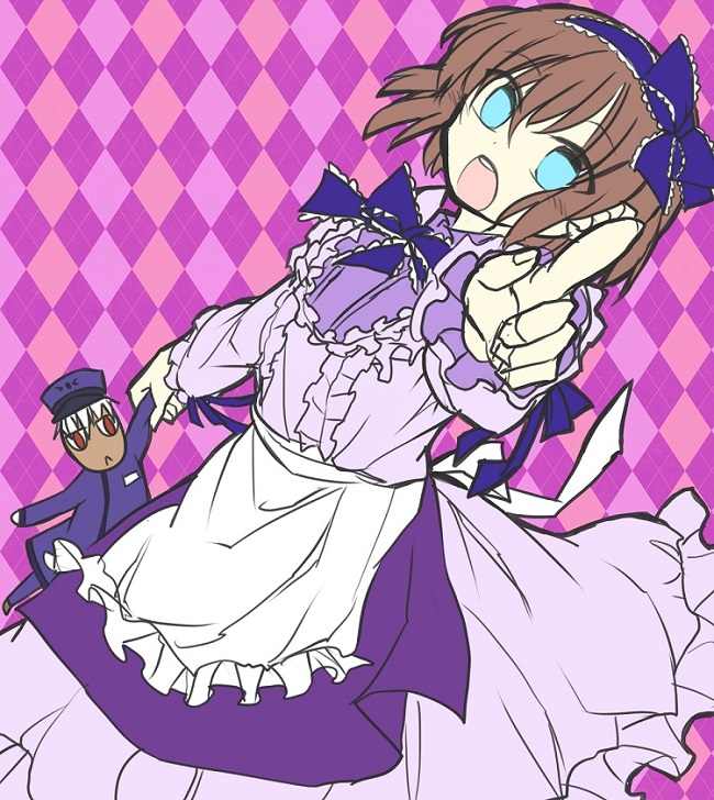 lily and a (steampunk and 1 more) drawn by hinata_(echoloveloli)