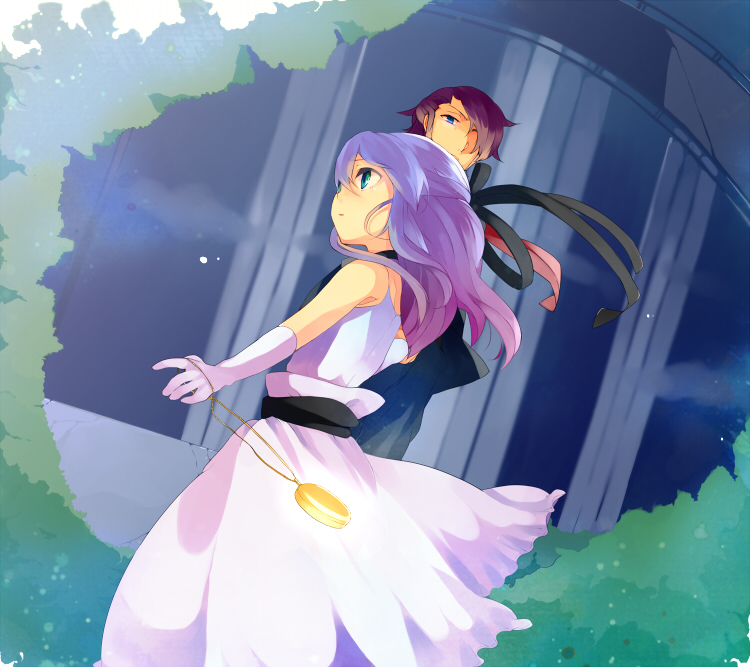 kudou fuyuka and kudou michiya (inazuma eleven) drawn by hinata_(hinata123)