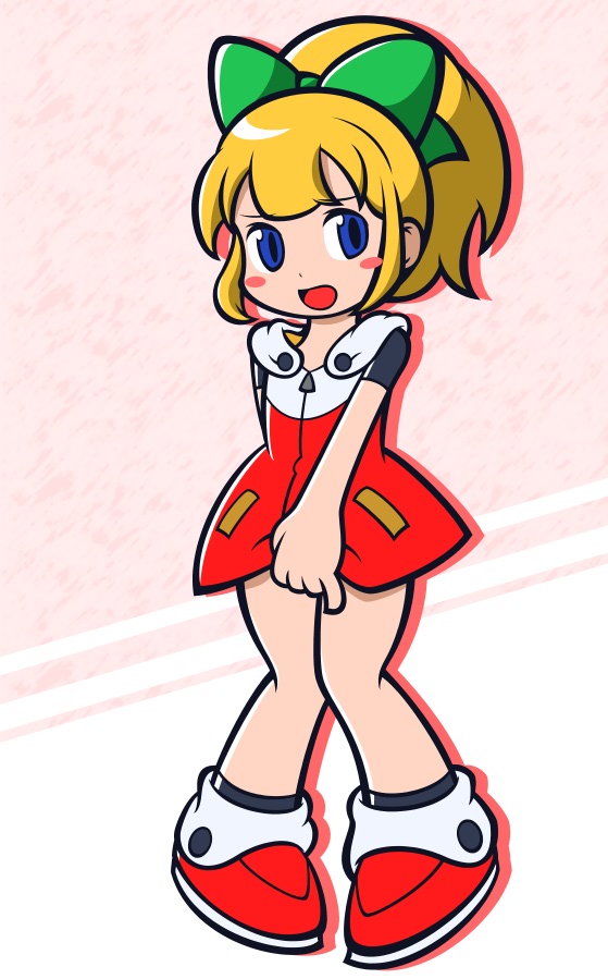 roll (mega man and 1 more) drawn by sashisaki_ryuunoshin