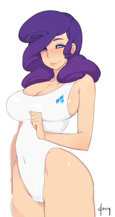 rarity (my little pony and 1 more) drawn by doxy
