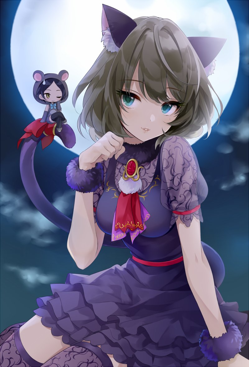 takagaki kaede and hayami kanade (idolmaster and 2 more) drawn by q-v_(levia)