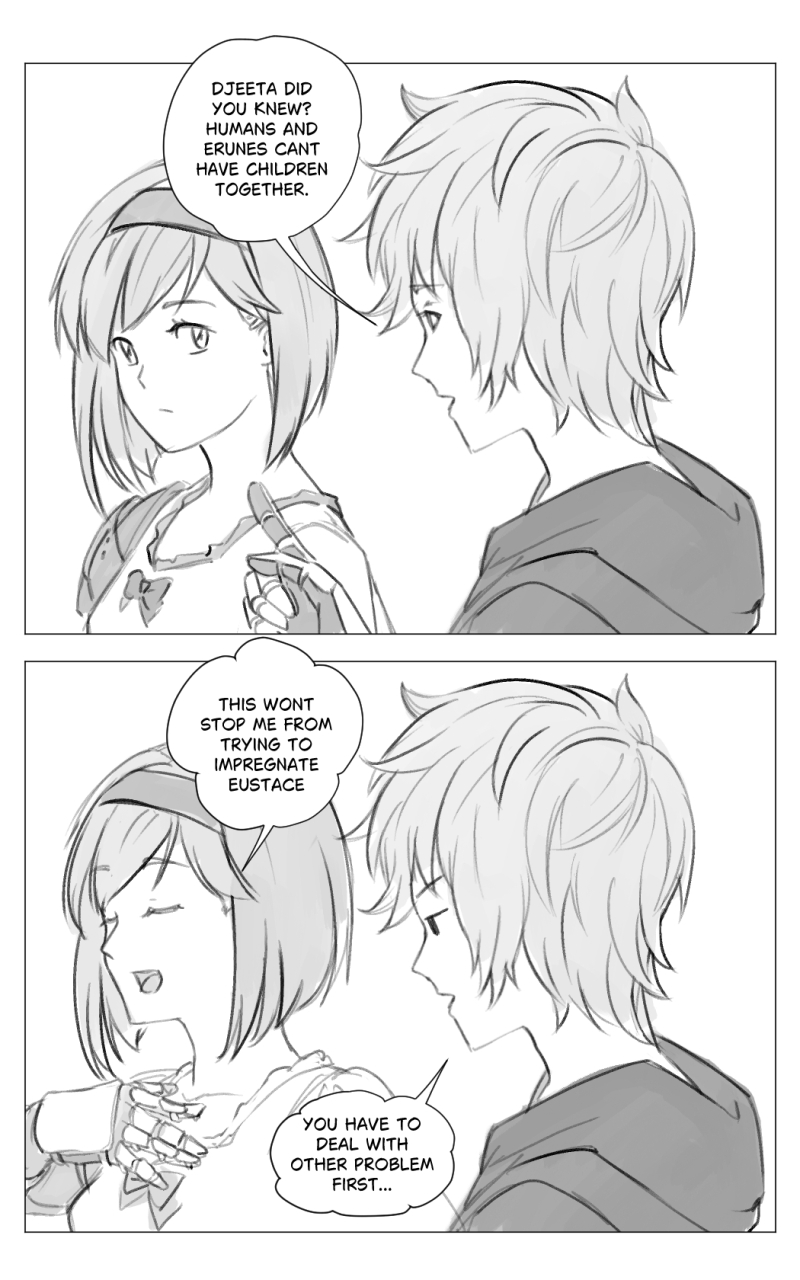 djeeta and gran (granblue fantasy) drawn by marika_(kbd04)