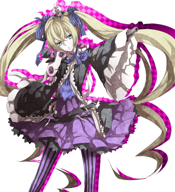 hacker and chelsea (7th dragon and 1 more) drawn by gamu