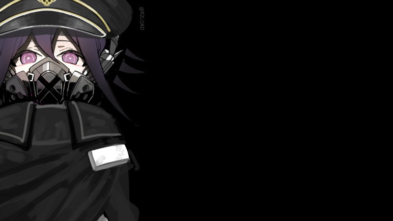 oma kokichi (danganronpa and 1 more) drawn by r2load
