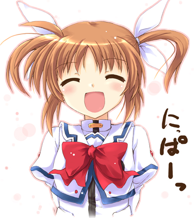 takamachi nanoha and tamura yukari (lyrical nanoha and 2 more) drawn by kusakami_akira