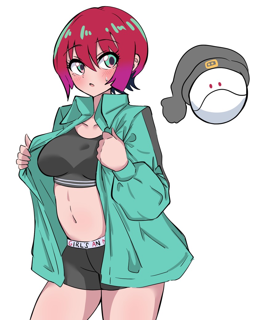 amate yuzuriha and haro (gundam and 1 more) drawn by freedom_xdrive