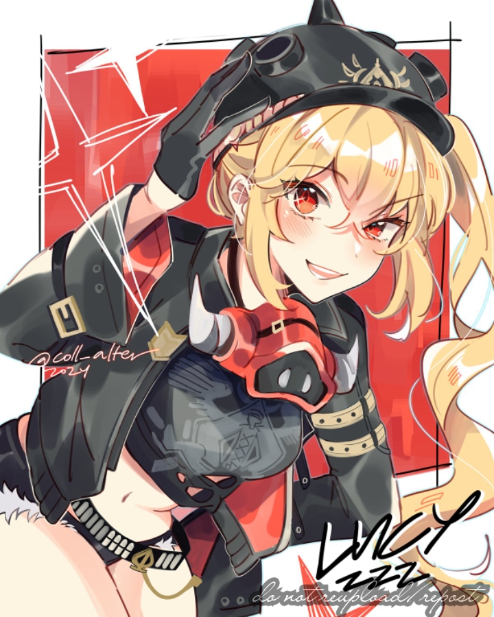 luciana de montefio (zenless zone zero) drawn by coll_(erichankun)