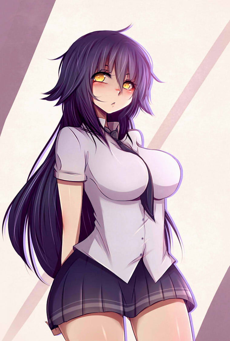 hyoki (senran kagura and 1 more) drawn by likesac