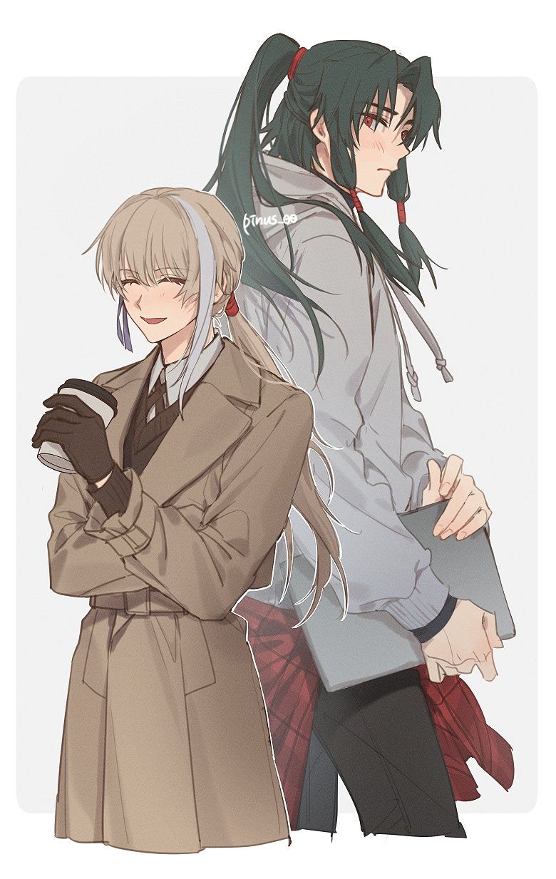 archer and zheng chenggong (fate and 1 more) drawn by pinus_00