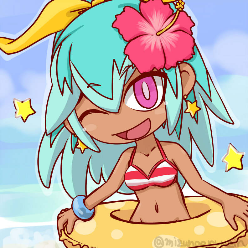 beachhime (youkai watch and 1 more) drawn by ryuzin