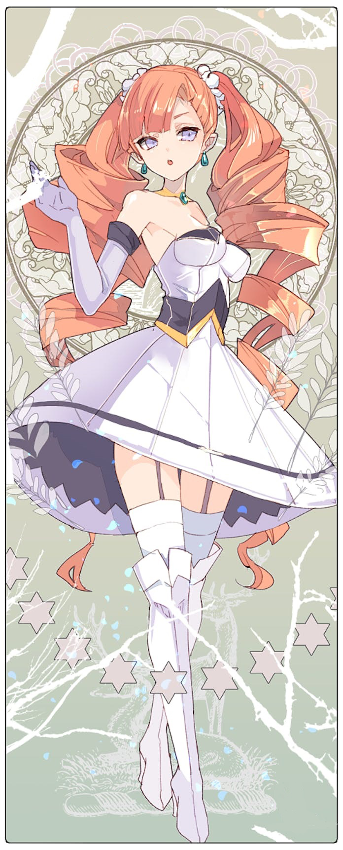 petra johanna lagerkvist (arcana heart and 2 more) drawn by miea222