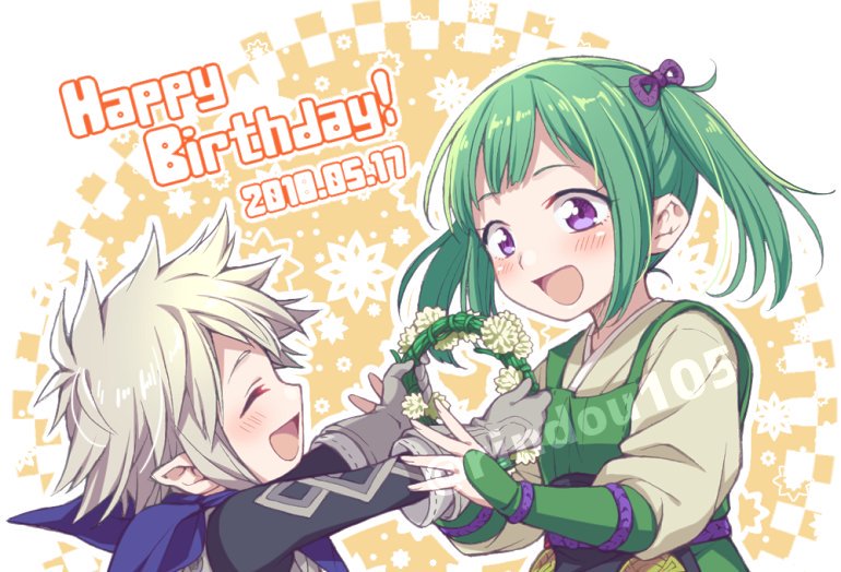 male kana and midori (fire emblem and 1 more) drawn by hiyori_(rindou66)