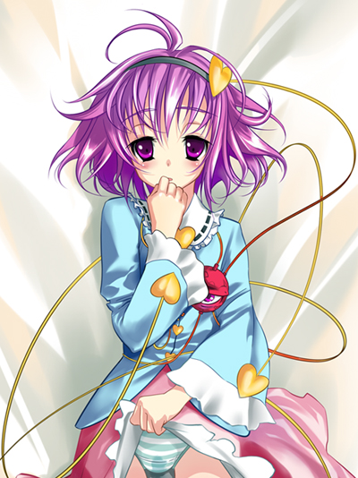 komeiji satori (touhou) drawn by mahan_(clock_hearts)