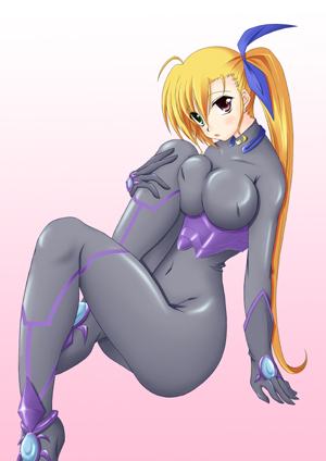 vivio (lyrical nanoha and 1 more) drawn by sakura_yuu