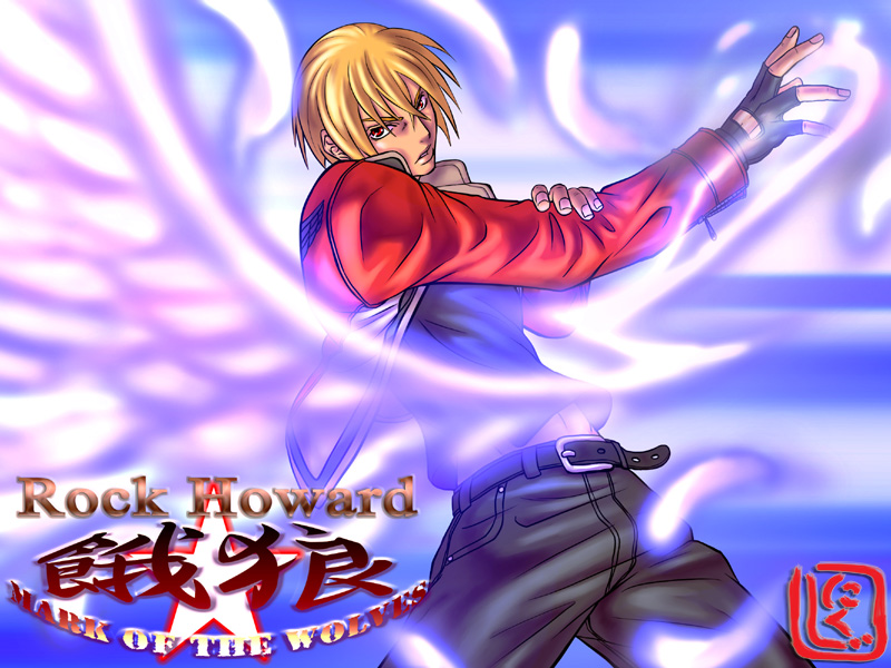 rock howard (fatal fury and 1 more) drawn by nikuji-kun