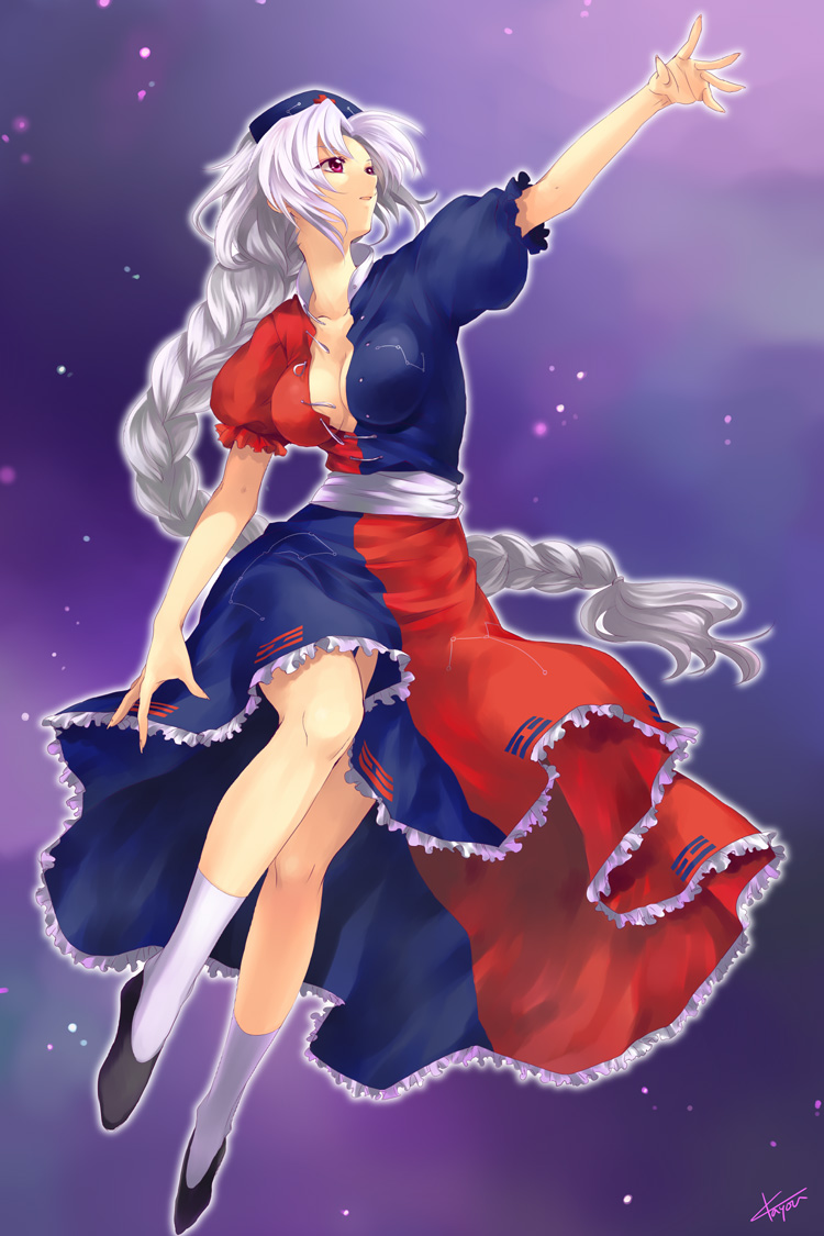 yagokoro eirin (touhou) drawn by kayou_(kayou-bi)