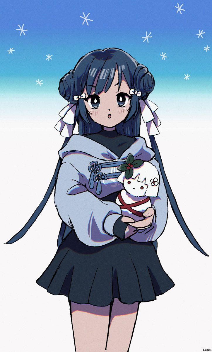 natsume kako and chun meiyui (mahou shoujo madoka magica and 1 more) drawn by uwded_207