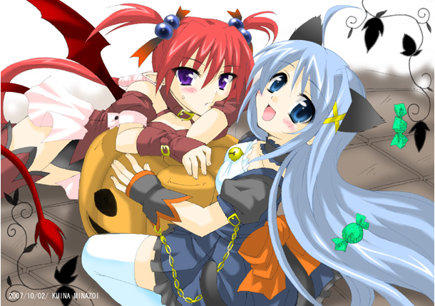 reinforce zwei and agito (lyrical nanoha and 1 more)