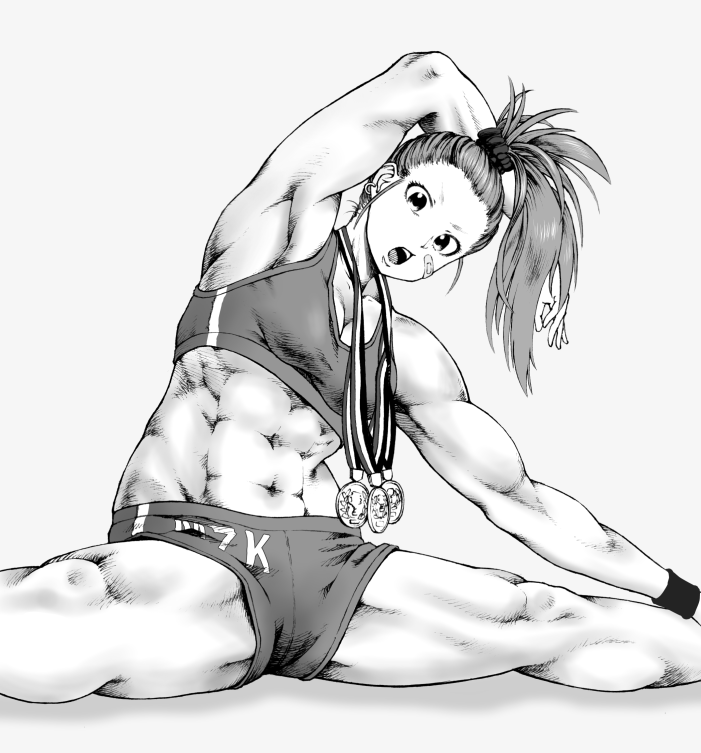 captain mizuki (one-punch man) drawn by mora_nobi