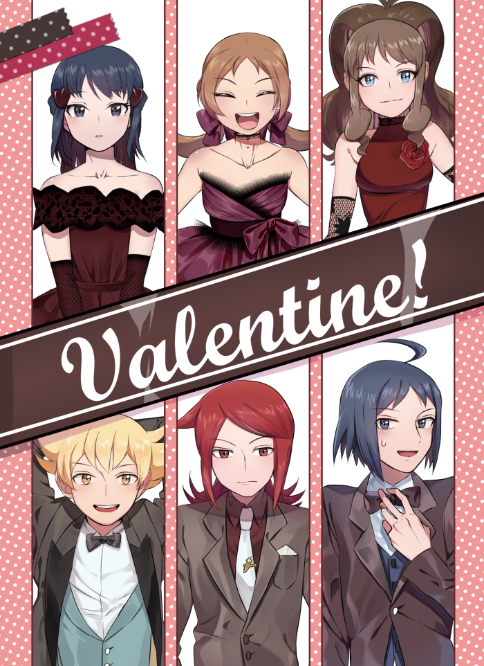 dawn, hilda, lyra, silver, cheren, and 1 more (pokemon and 4 more) drawn by 0_0box