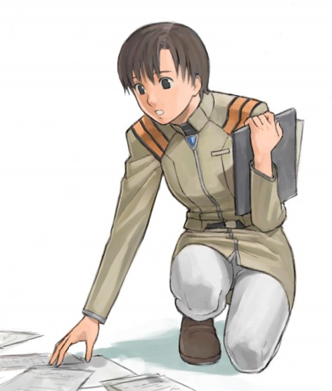 ibuki maya (neon genesis evangelion) drawn by b_suke