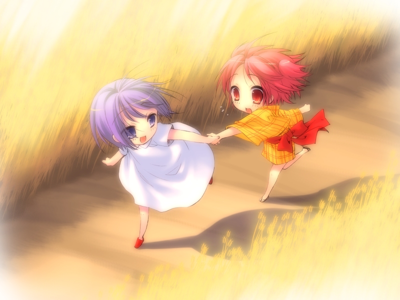 momose hikaru and akizuki nagi (peace@pieces) drawn by ito_noizi