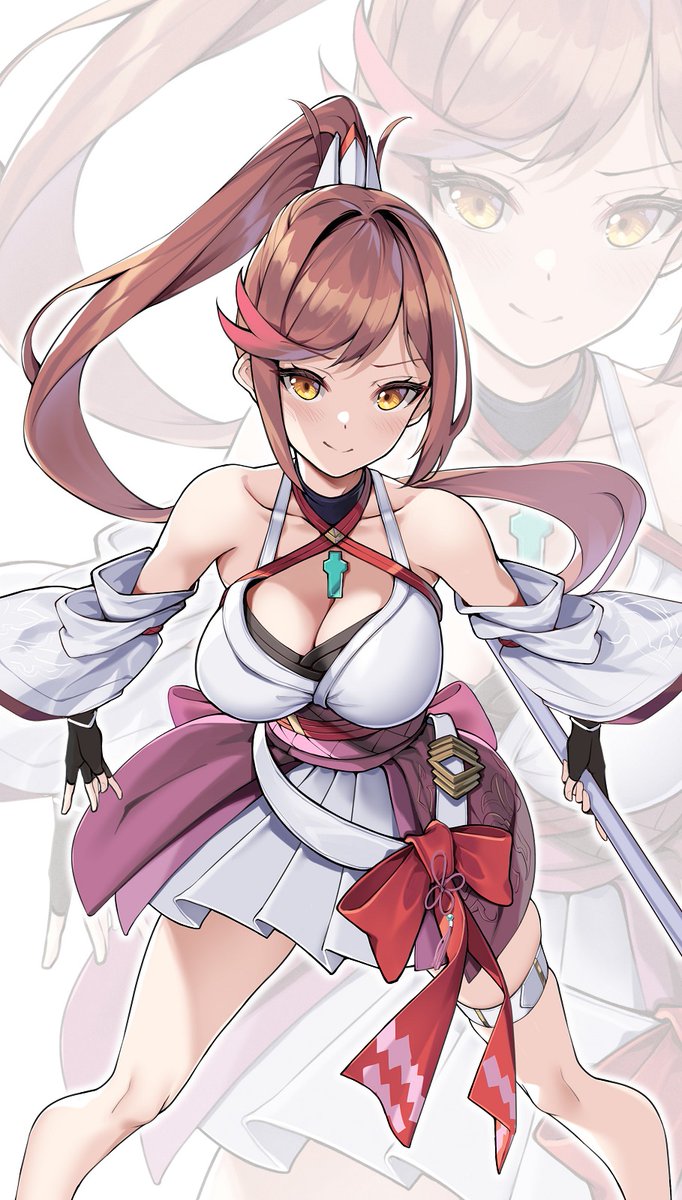 glimmer (xenoblade chronicles and 2 more) drawn by matrix16