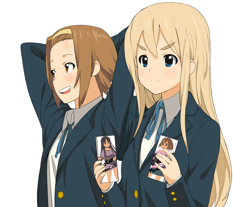 akiyama mio, hirasawa yui, tainaka ritsu, and kotobuki tsumugi (k-on!) drawn by a1_(initial-g)