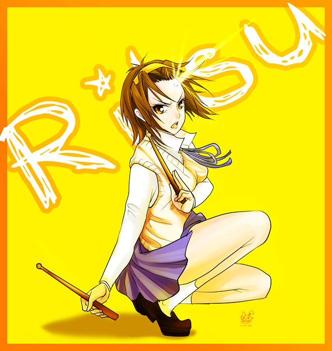 tainaka ritsu (k-on!) drawn by lilaccu