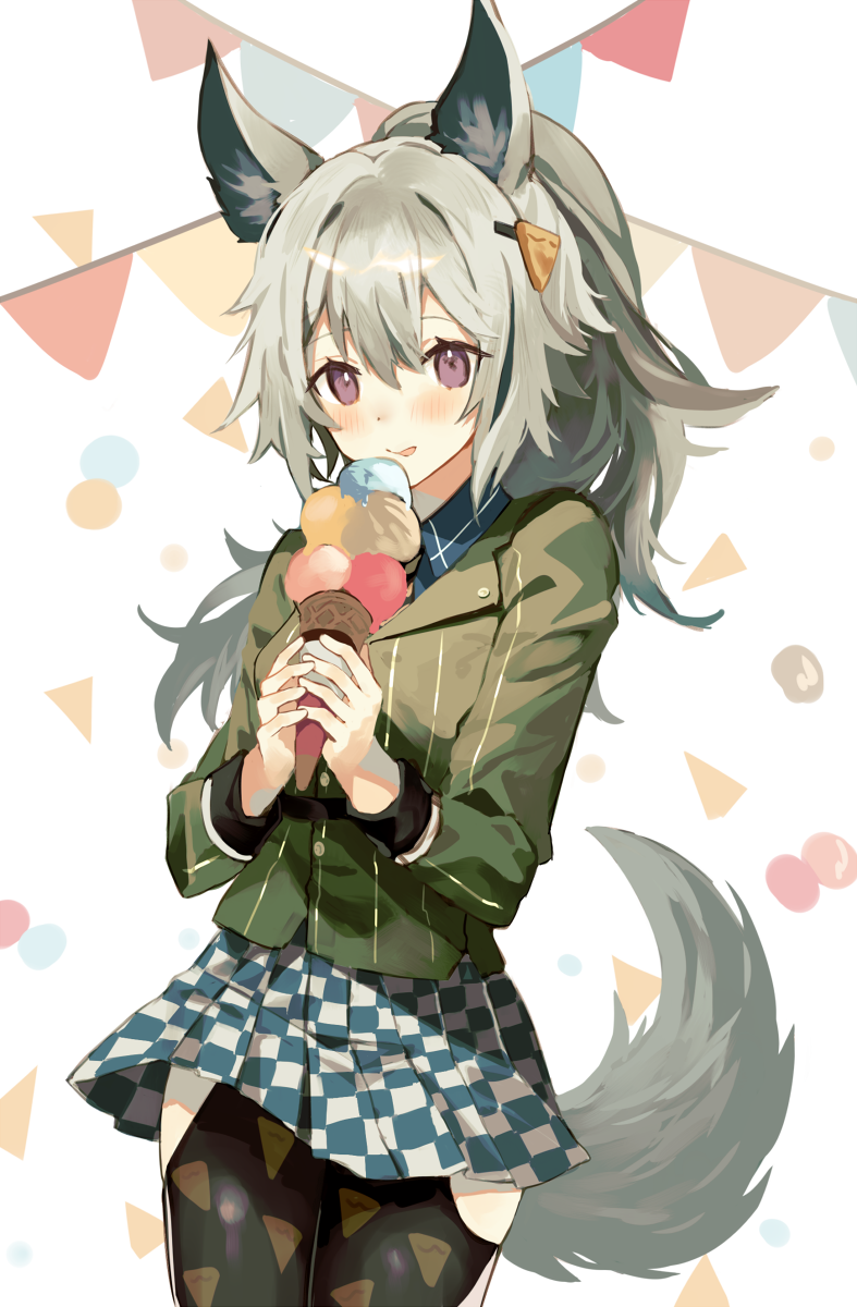 grani (arknights) drawn by en_(shisui_no_utage)