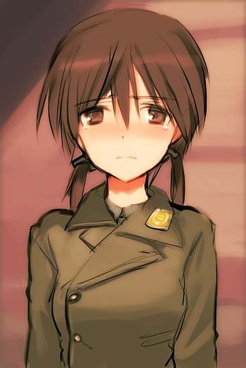 gertrud barkhorn (world witches series and 1 more) drawn by shimada_fumikane