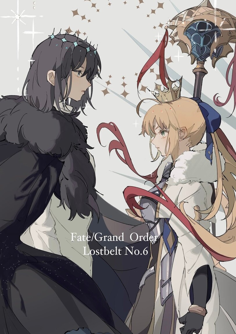 artoria pendragon, artoria caster, and oberon (fate and 1 more) drawn by note_nii