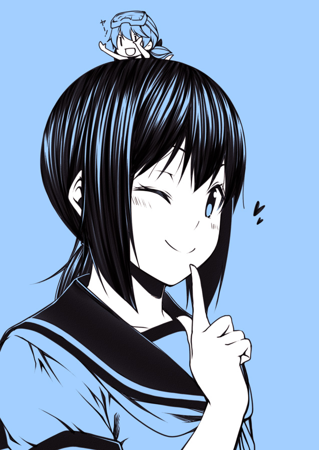 fubuki, fairy, and 61cm quadruple torpedo mount (kantai collection) drawn by kouji_(campus_life)