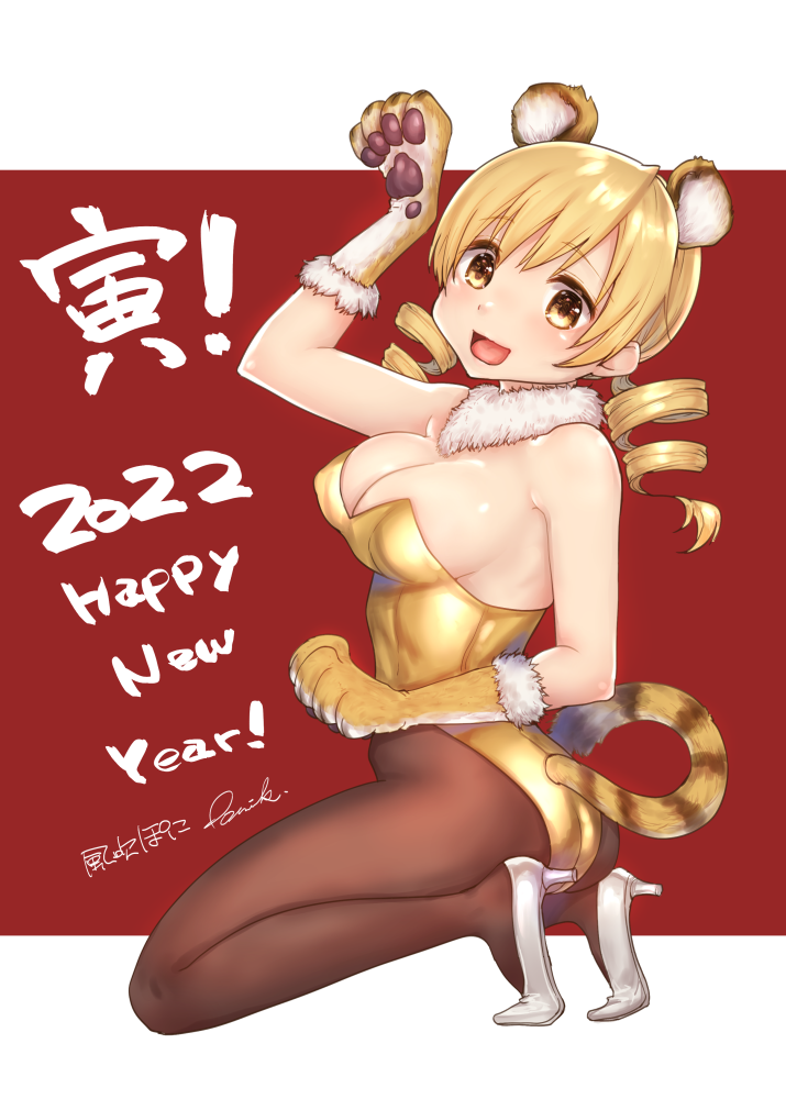 tomoe mami (mahou shoujo madoka magica) drawn by kazabuki_poni